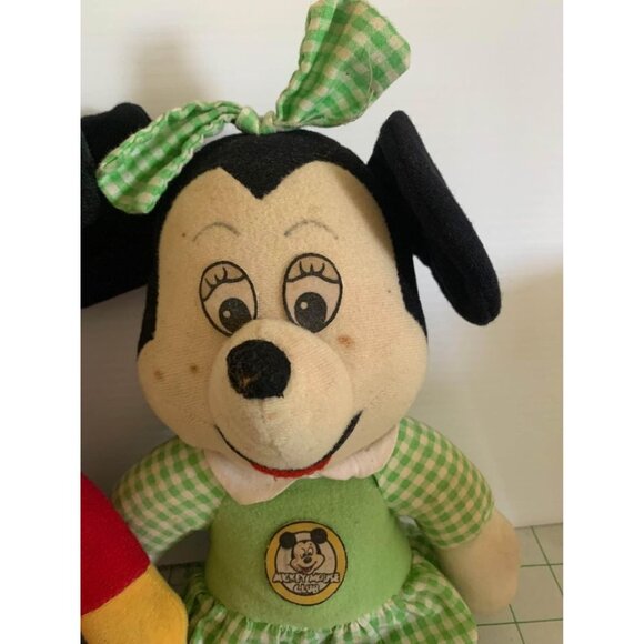 Vintage Disney Knickerbocker Mickey and Minnie Mouse - Picture 4 of 10